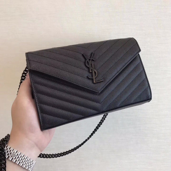 Y*L cassandre matelassÉ chain wallet