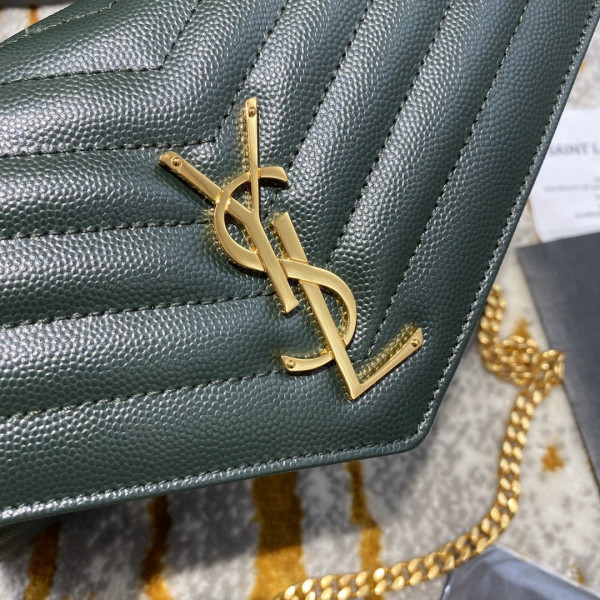 Y*L cassandre matelassÉ chain wallet