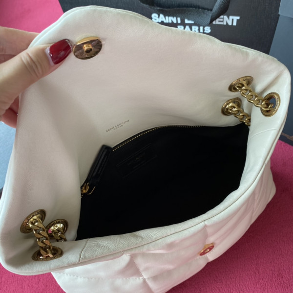 Y*L puffer small bag in quilted lambskin